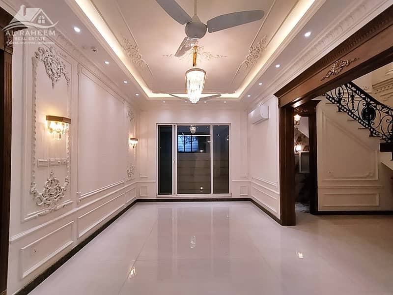 1 Kanal Brand New Luxury White Royal Design House Available For Sale In DHA Top Location 13