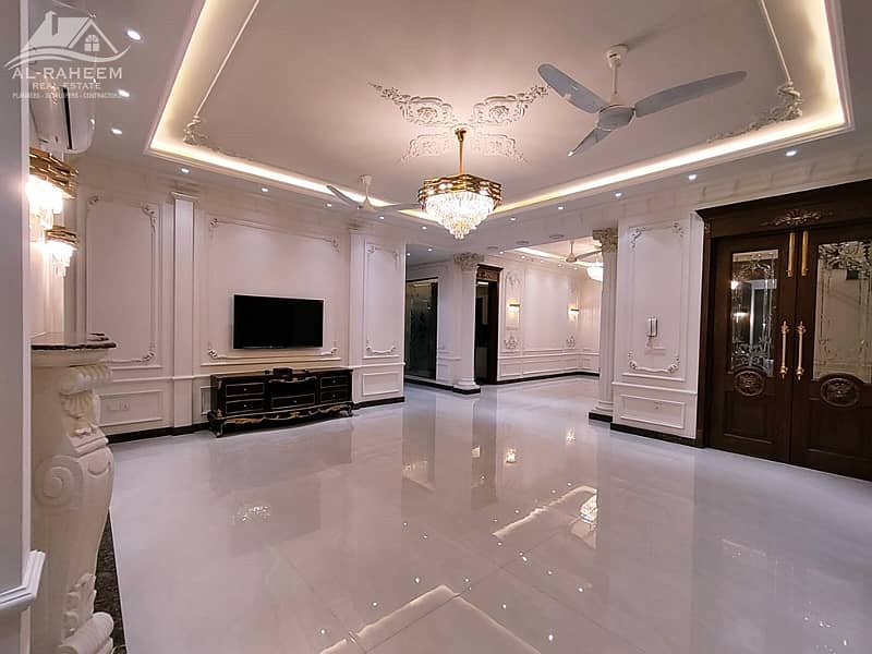 1 Kanal Brand New Luxury White Royal Design House Available For Sale In DHA Top Location 14