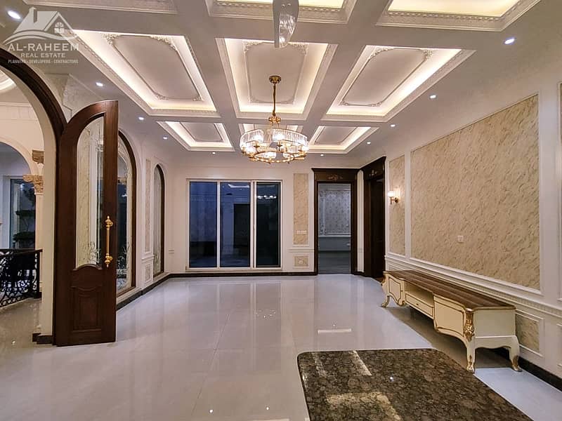 1 Kanal Brand New Luxury White Royal Design House Available For Sale In DHA Top Location 36