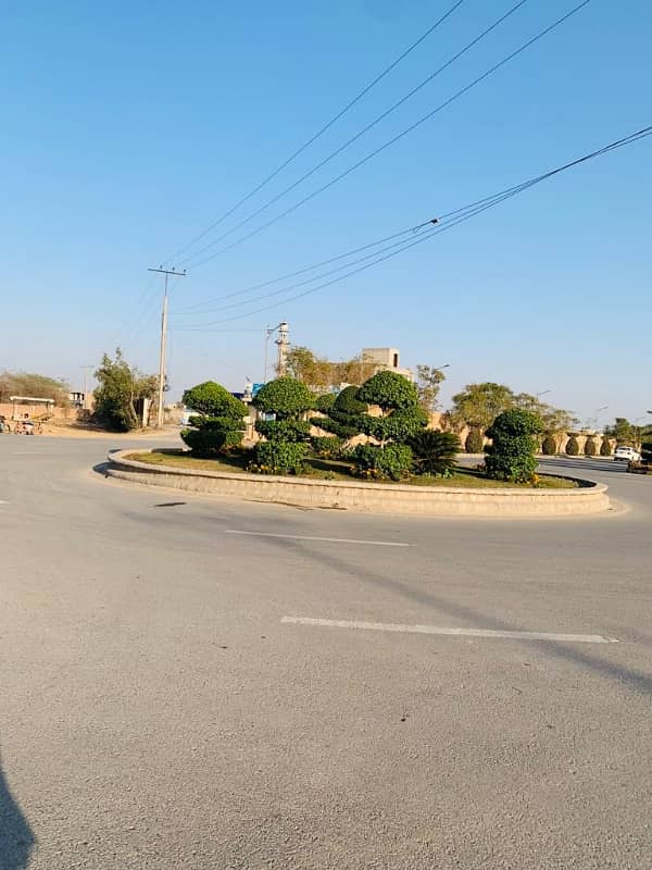 10 Marla On Ground Developed Plot Next to 60 feet Road Phase 4 9