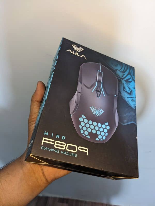 Aula f809 gaming mouse sealed pack 4