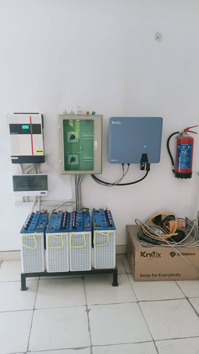 10 kwa complete solar On-Grid, Off-Grid lONGi himo jinko 4