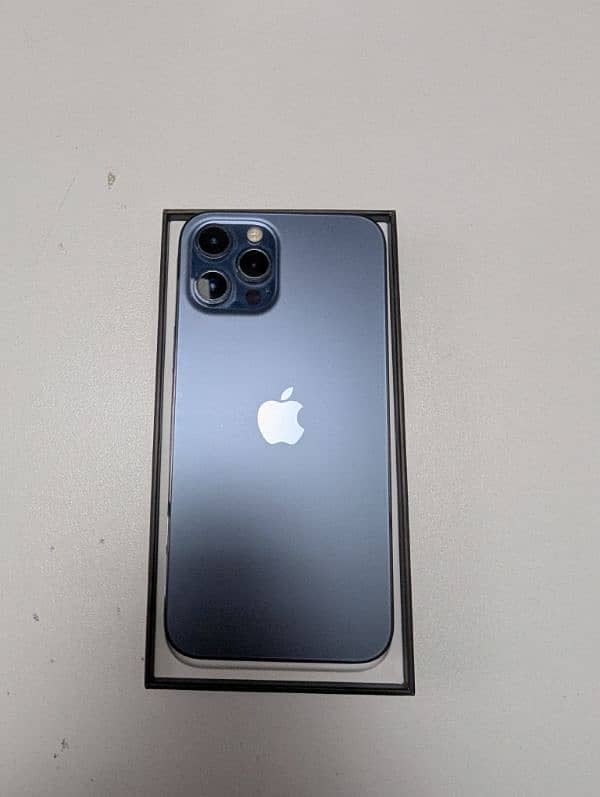 iPhone 12 Pro Max - 128gb - Pacific Blue (PTA Approved) 1