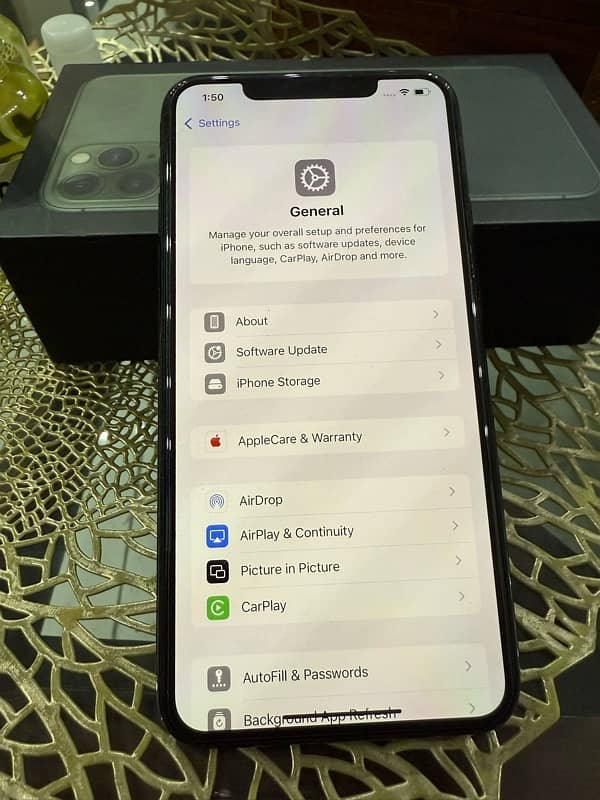 Iphone 11 prox max 256 GB PTA approved 10/10 1