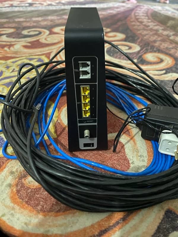 i m selling enternet devices with 34 metar cate 6 cable 1