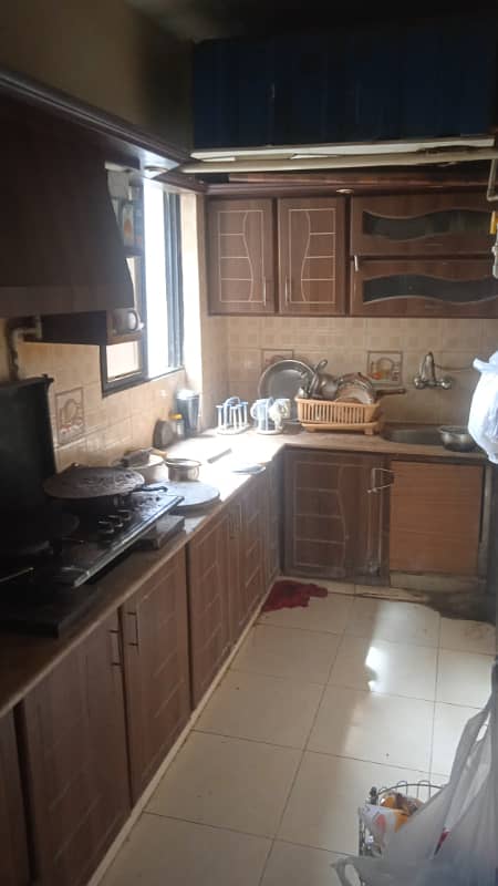 2nd floor 2 Bed with attached bathroom drawing and dining Gulshan e Iqbal block 10 A. 0