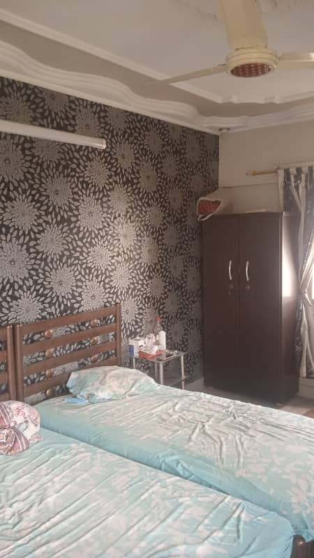 2nd floor 2 Bed with attached bathroom drawing and dining Gulshan e Iqbal block 10 A. 3