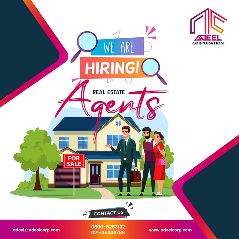 We are Hiring Real Estate Agents 1