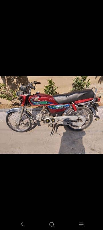 Honda CD70 2018 model lahore registered all ducuments clear 0