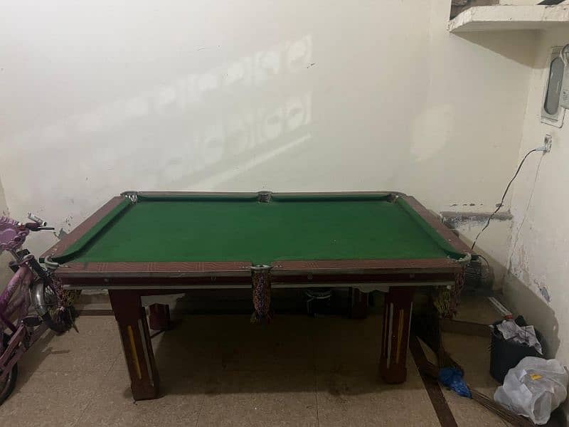 snooker table 1