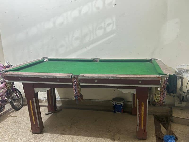 snooker table 2