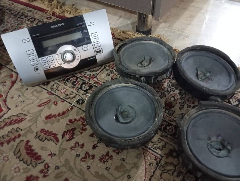 Suzuki swift original Dvd player with 4 speakers 4