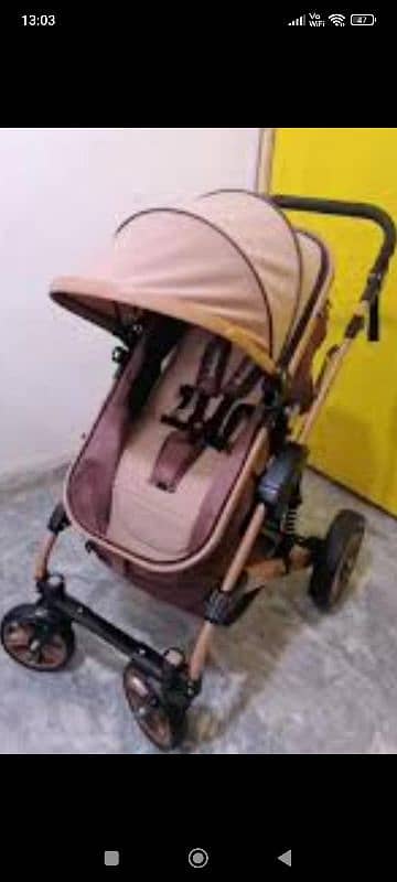 imported buggy stroller big tyres removeable 2