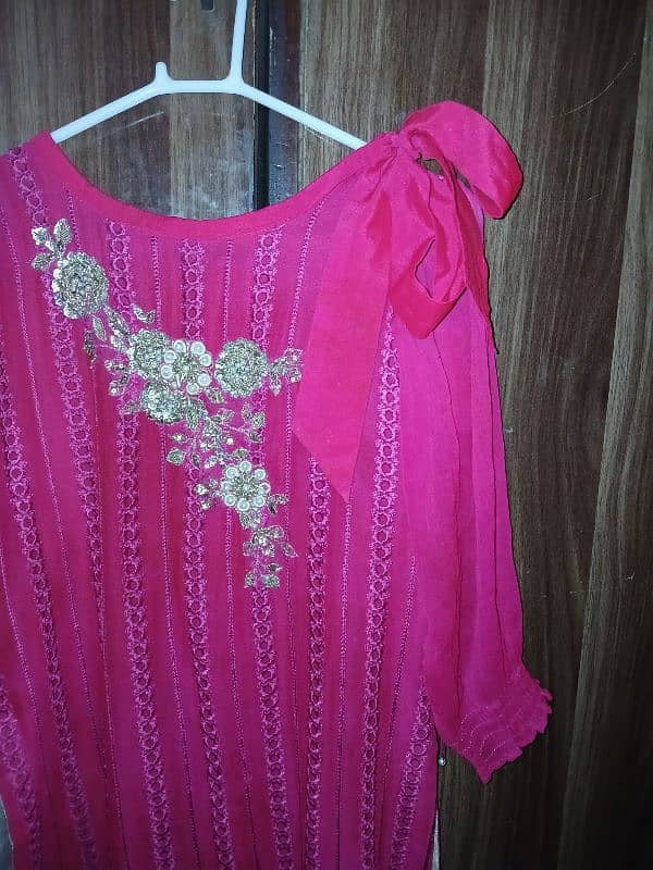 beautiful pink dress size 32 6