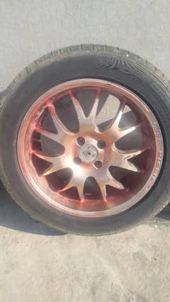 17" Alloyrims and tyres