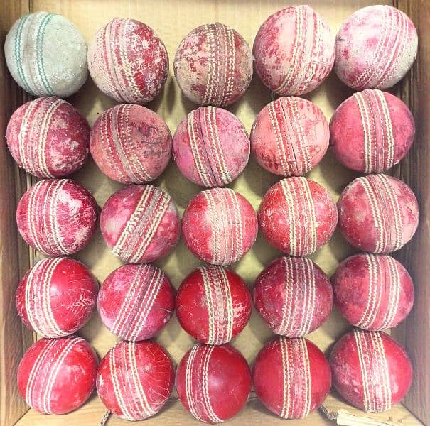 25 Cricket Hard Balls Available, Used like a New Condition. 1