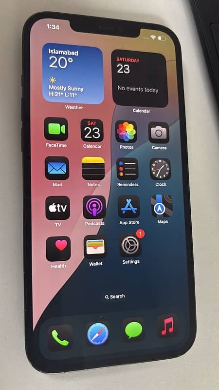 Iphone 12pro max 128 gb pta 1