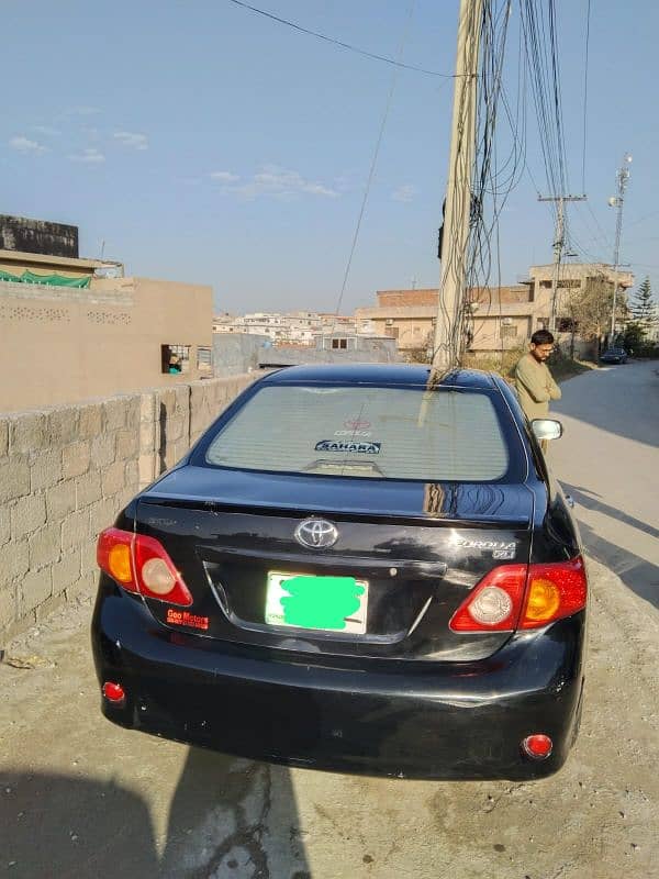 Toyota Corolla XLI 2009 model 9