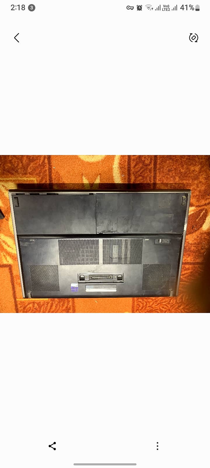 DELL PRECISION M4800 i7 5th Generation. Contact WhatsApp 0322-1545665 1