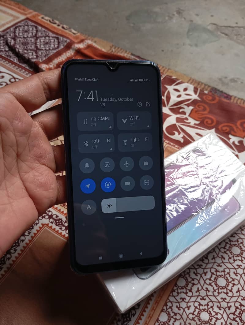 Redmi note 8 with box 10 by 10 2