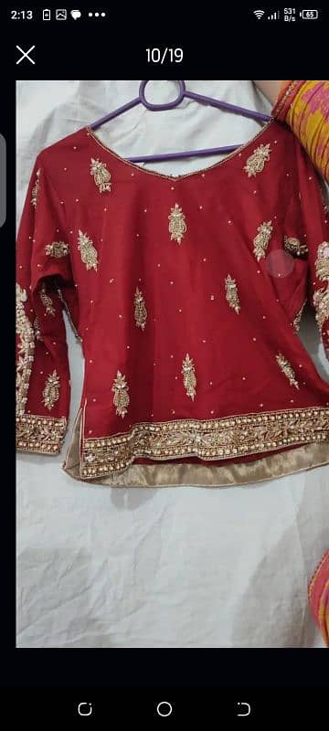 Designer bridal lehnga 11