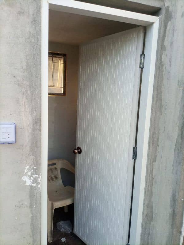 Pvc door solid door on factory rate 0