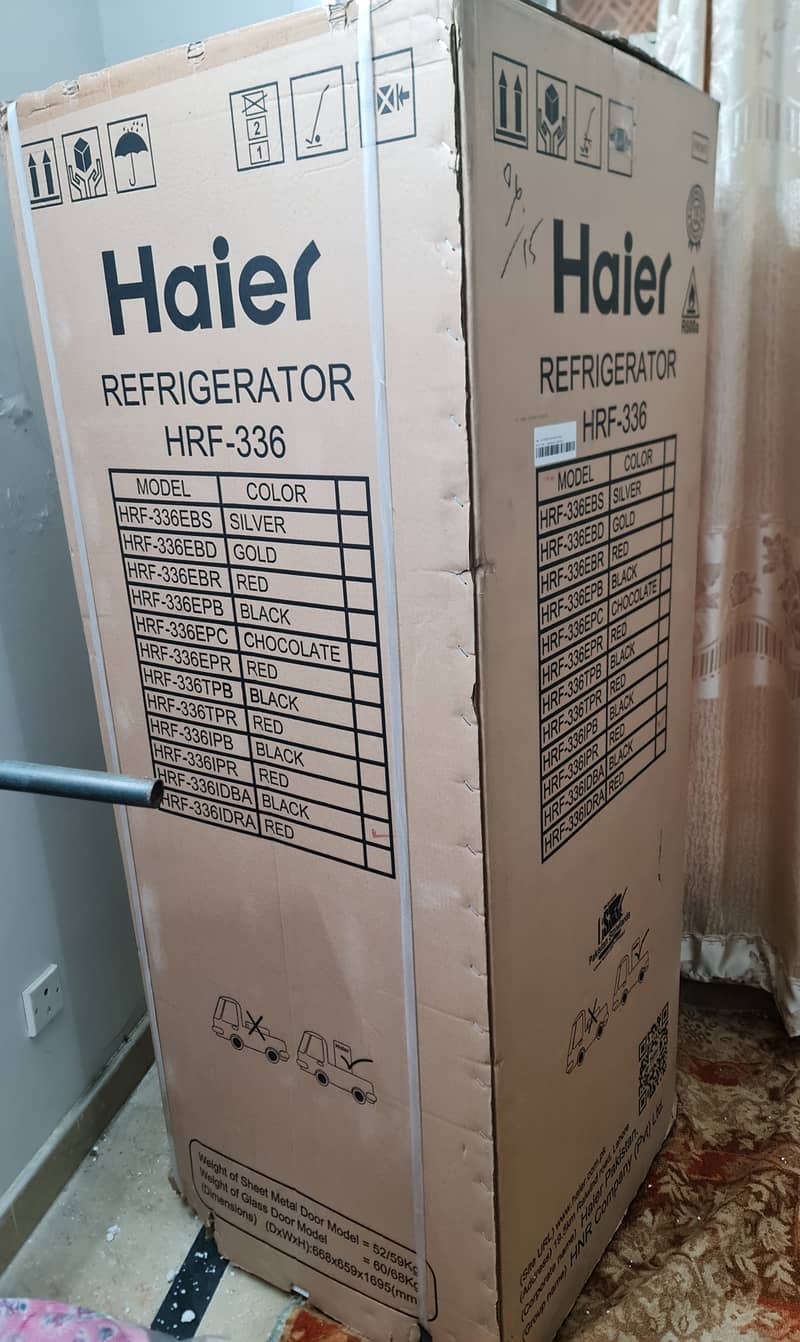 New Haier Glass door Refrigerator For Sale at Cheap Price 1