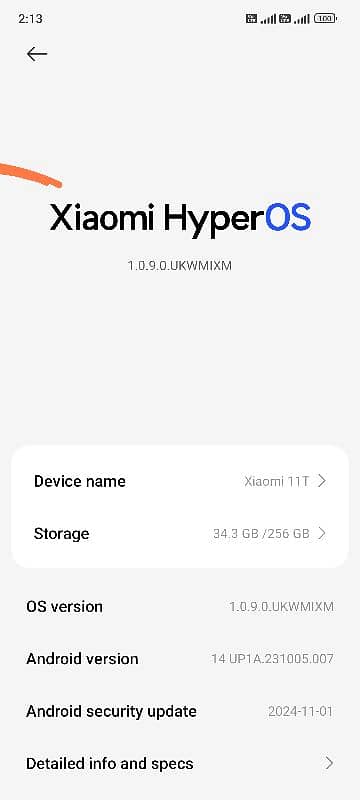 Xiaomi 11t 8gb+256gb 10