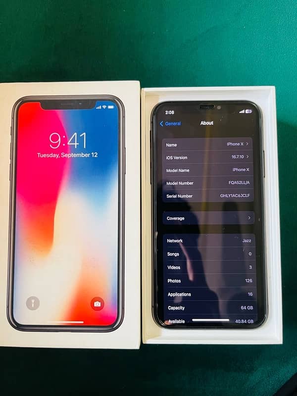 iphone x 64gb pta approved 1