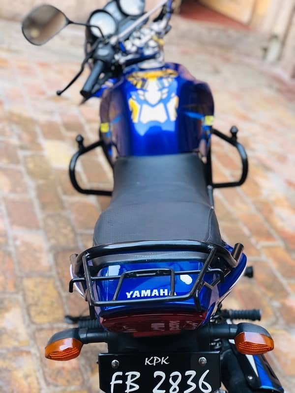 Yamaha YBR G blu beauty 5