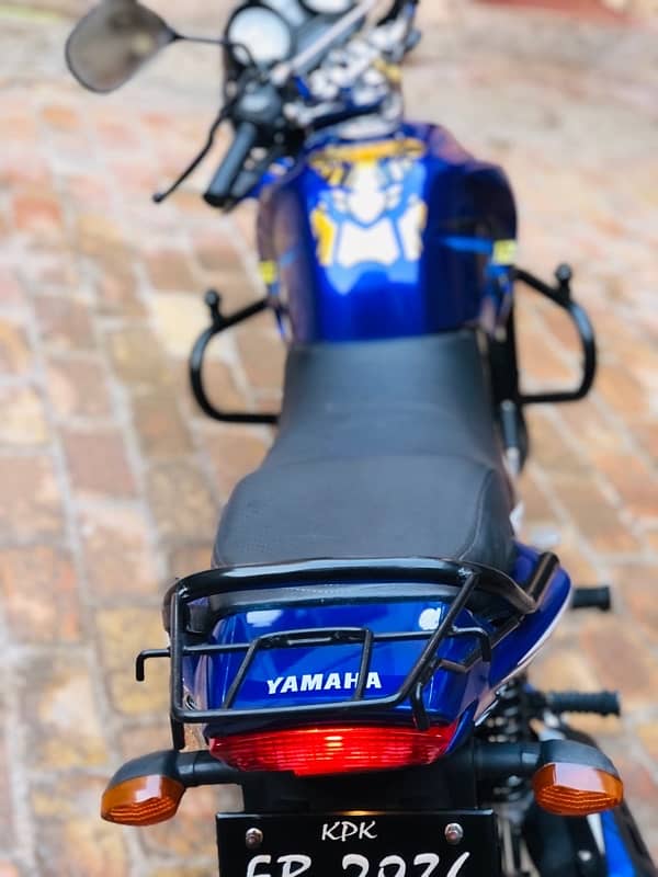 Yamaha YBR G blu beauty 9