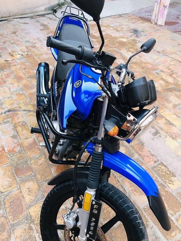 Yamaha YBR G blu beauty 11