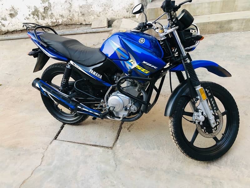 Yamaha YBR G blu beauty 13