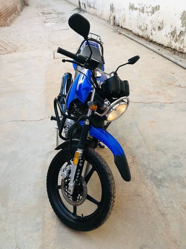 Yamaha YBR G blu beauty 14