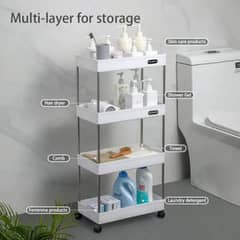 kitchen / Bathroom Slim Trolley