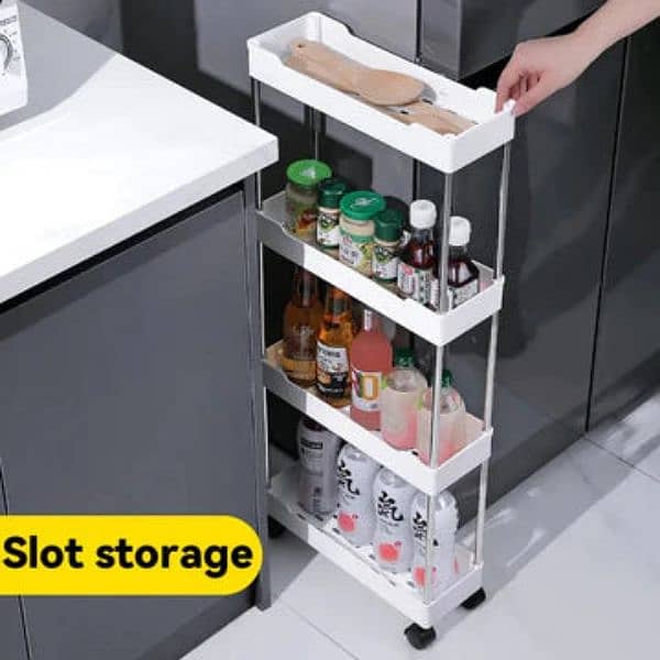 kitchen / Bathroom Slim Trolley 1