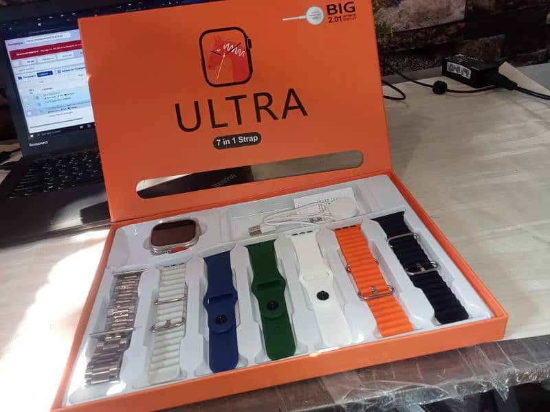 Ultra 7 In 1 Straps Smart Watch 2