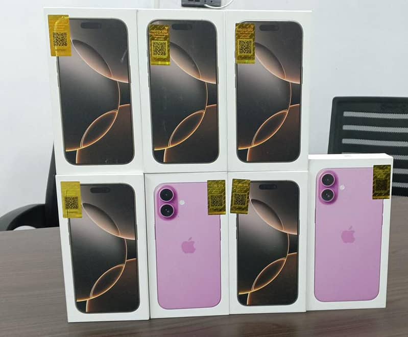 Apple iPhone 16 | 16 Pro | 16 Pro Max Mercantile PTA Approved Ready 2