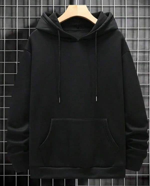 1pic Man's Fleece Plain Hoodies | Man's Hoodie | Winter Hoodies |New 2