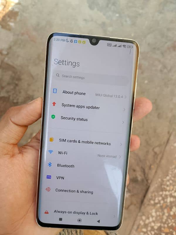 Xiaomi mi note 10 lite 3