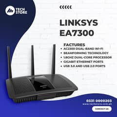 Linksys EA7300 MAX-STREAM™ AC1750 MU-MIMO Gigabit WiFi Router (Used)