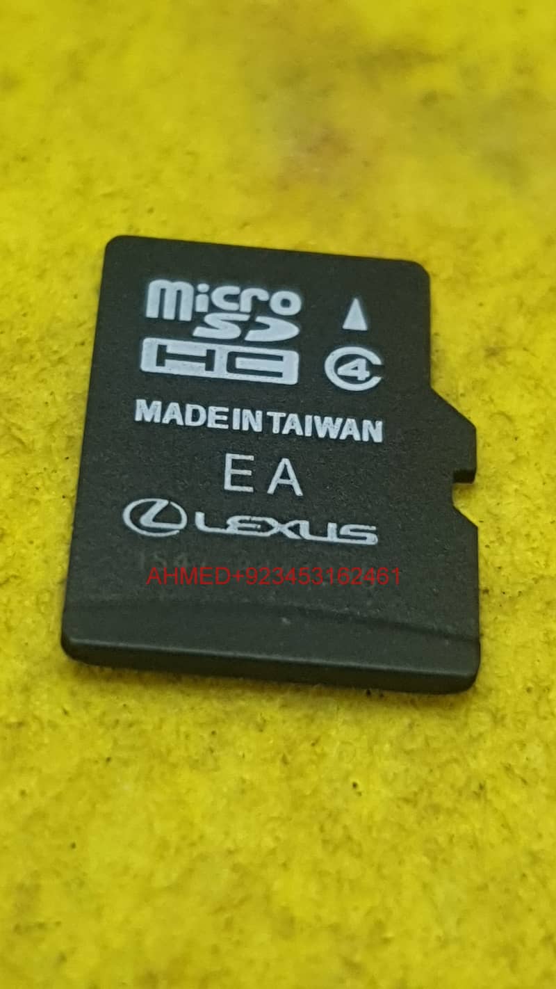 TOYOTA LAND CRUISER ZX V8 LC200 MICRO SD CARD  2015 2019 1