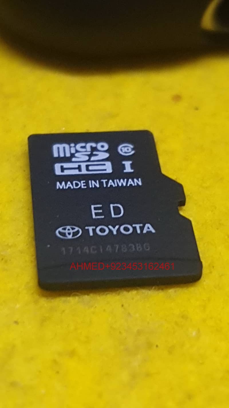 TOYOTA LAND CRUISER ZX V8 LC200 MICRO SD CARD  2015 2019 5