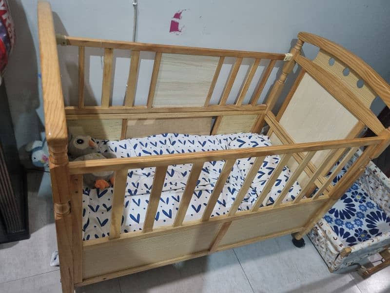 baby cot set with swing 3