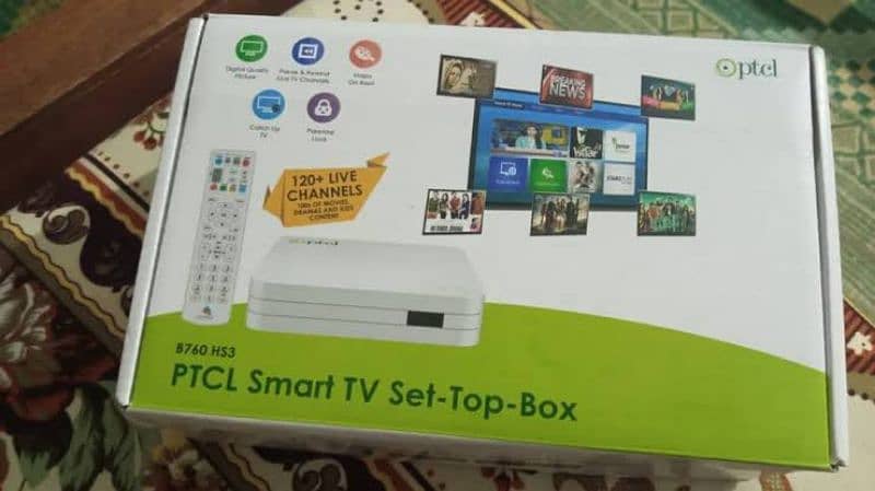 modem with tv box ptcl 0