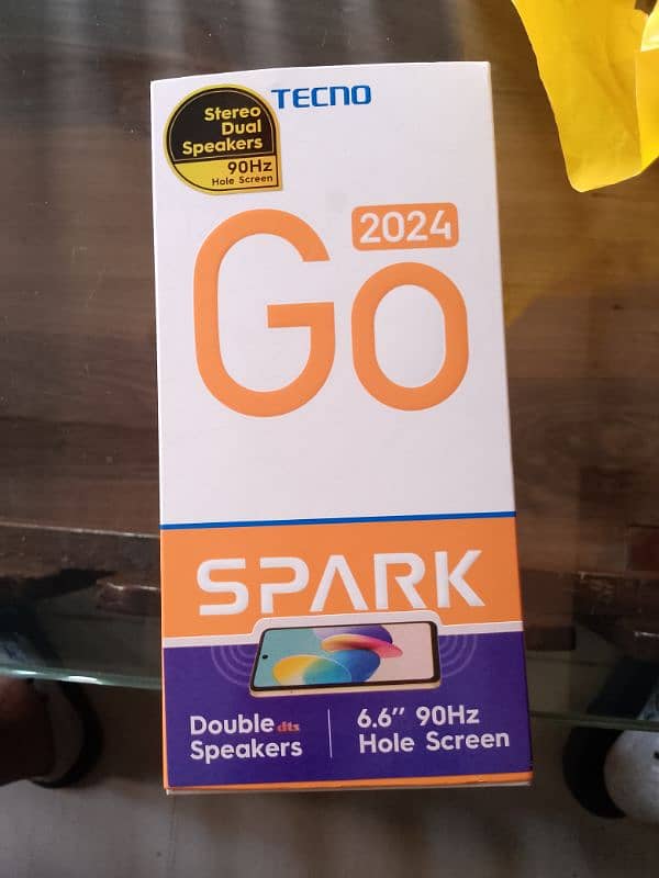 Tecno sparks go 2024 in brand new condition 3