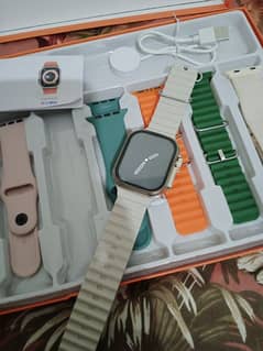 ultra 9 smartwatch with 7 straps