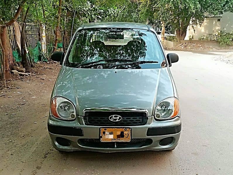 Hyundai Santro Club 2003 chilled AC 5