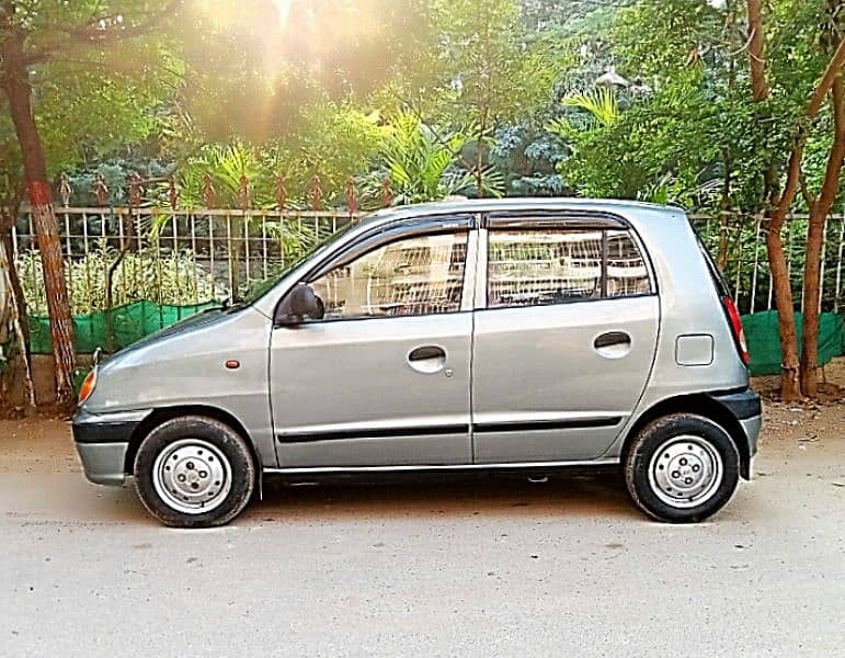 Hyundai Santro Club 2003 chilled AC 9