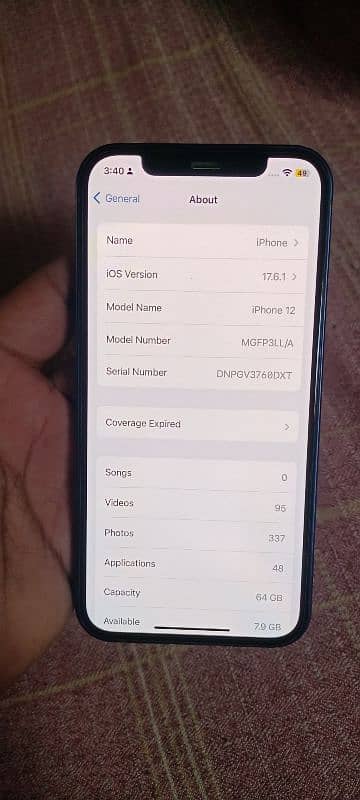 Iphone 12 64gb 7